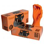  Bo�te 100 gants nitrile orange 