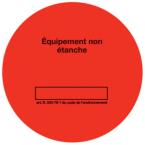  Rouleau de 100 �tiq etanch�it� 