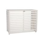  Cache clim Composite Blanc L 