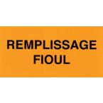  Etiquette rigide "remplissage 