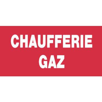  Etiquette rigide "chaufferie g 