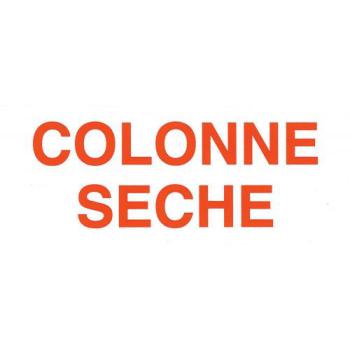 Etiquette rigide "colonne sch 