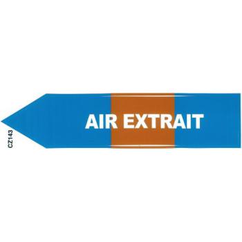  Etiquette "air extrait" 