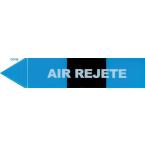  Etiquette "air rejet" 