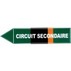  Etiquette "circuit secondaire" 