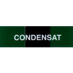  Etiquette "condensat" 
