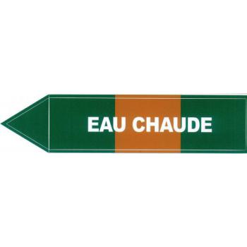  Etiquette "eau chaude" 