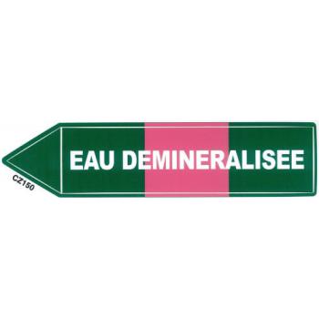  Etiquette "eau dminralise" 