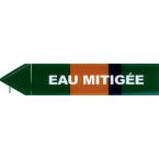  Etiquette "eau mitige" 