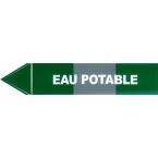  Etiquette "eau potable" 
