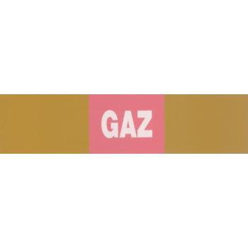  Etiquette "gaz" 