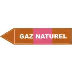  Etiquette "gaz naturel" 