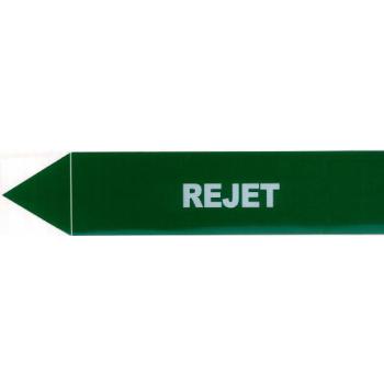 Etiquette "rejet" 