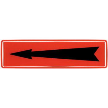  Etiquette "flche noire" sur f 