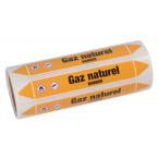  Rouleau de 100 tiquettes Gaz 