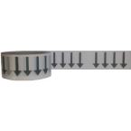  Rouleau adhesif fl�che noire f 