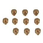  Lot 10 gicleurs 5L gaz naturel 