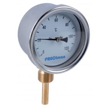  Thermom�tre vert. D100 0/120�C 