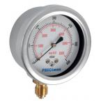  Manom�tre inox vert D100 0/+25 