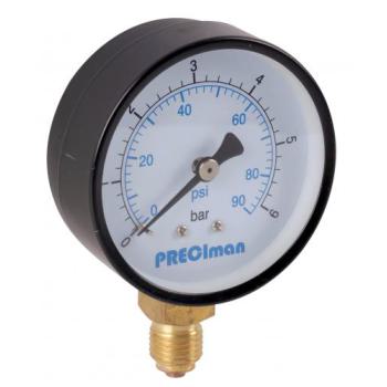  Manom�tre acier vert D50 0/+40 