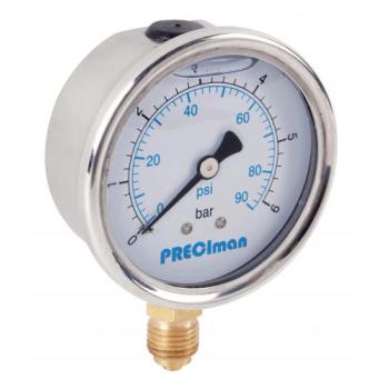  Manom�tre glyc inox vert D100 