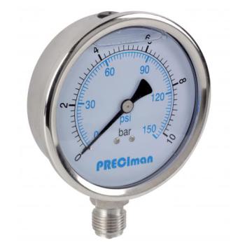  Mano glyc tout inox vert. D100 