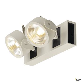  KALU blanc/noir double LED 31W 