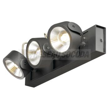  KALU triple noir LED 47W 3000K 