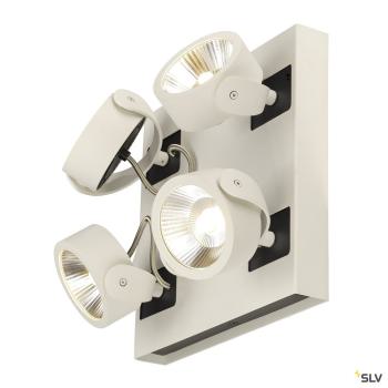  KALU quad. blanc/noir LED 60W 