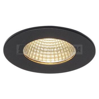  PIREQ IP, noir mat, 9W, LED 