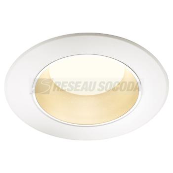  DORENO rond, blanc, LED 4000K 