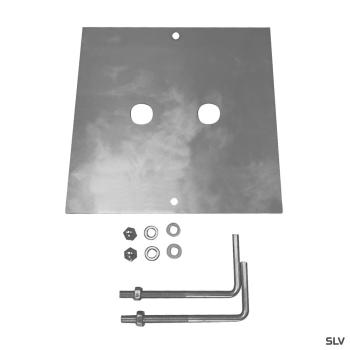  SQUARE POLE kit fixation borne 