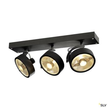  KALU triple QPAR111 spot noir 