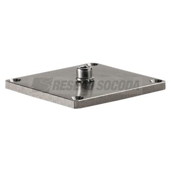  Plaque de montage, DASAR inox 