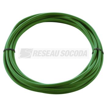  CABLE TEXTILE, 5m, vert, 3 pl 