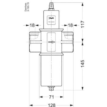  WVFX 40 VANNE A EAU 16 BAR 