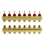  FHF-8F Collecteur laiton 8+8 