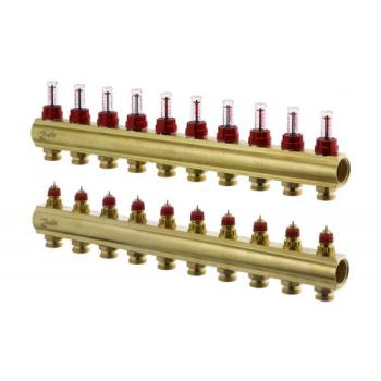  Collecteur 10+10 Danfoss avec 