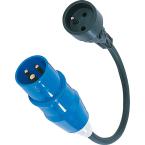  Adapteur camp M=P17/F=16A-0,3m 