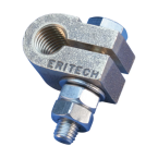  �trier fendu pour piquet rond 