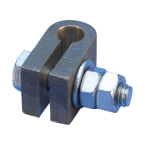  �trier fendu pour piquet rond 