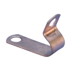  Attache de c�ble 1 trou Alumin 