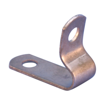  Attache de c�ble 1 trou cuivre 