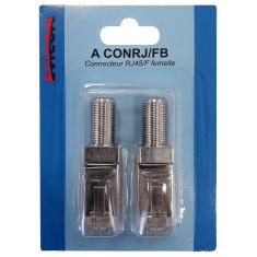  ADAPTATEUR RJ45/F BLISTER DE 2 