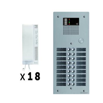  KIT AUDIO BUS 2 FILS 18 BP ALU 