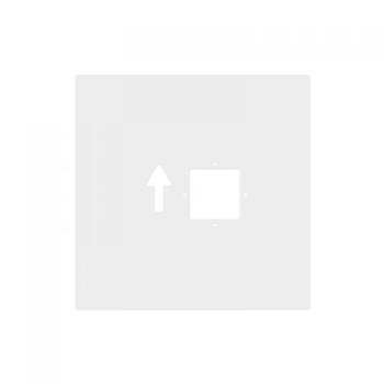  PLAQUE POSE MONITEUR 230X230MM 