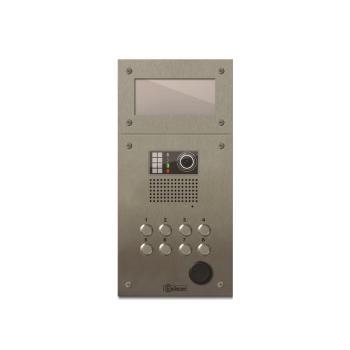  PLATINE INOX 8 BP PORTE-NOMS I 