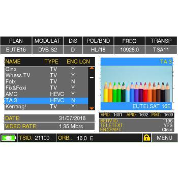  OPTION HEVC POUR TAB ULTRA 