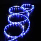  Cordon LED 44m Bleu p�tillant 