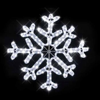  FLAKE-Suspension Flocon H55cm 